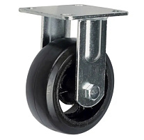 Колесо большегрузное неповоротное FCd 80 200 мм обрезиненное РФ Колесо большегрузное неповоротное FCd 80 200 мм обрезиненное РФ