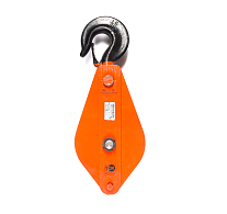 Блок монтажный двухрольный с крюком TOR 3,2 т (K)*