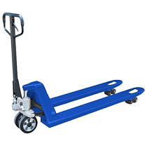 Тележка гидравлическая узковильная 2500 кг 1150х450 мм полиуретановые колеса TOR RHP Тележка гидравлическая узковильная 2500 кг 1150х450 мм полиуретановые колеса TOR RHP