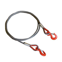 Буксир канатный TOR БТК 30,0 т 4,0 м опрессовка (крюк-крюк) Буксир канатный TOR БТК 30,0 т 4,0 м опрессовка (крюк-крюк)