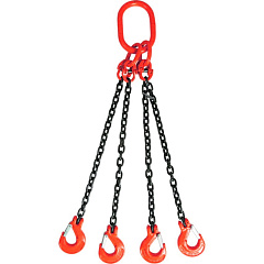 Строп цепной TOR 4СЦ г/п 11,2 т 7,0 м с самозакрывающимися крюками Строп цепной TOR 4СЦ г/п 11,2 т 7,0 м с самозакрывающимися крюками