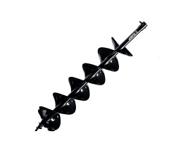 Шнек двухзаходный 150*800 мм для мотобуров JH Шнек двухзаходный 150*800 мм для мотобуров JH