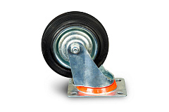 Колесо поворотное резина SC 63 160 мм (Y)