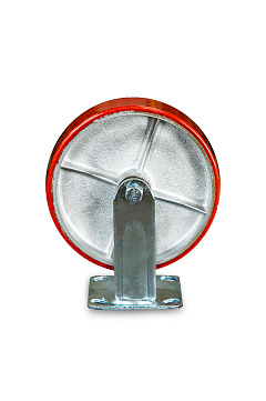 Колесо большегрузное неповоротное FCp 80 200 мм полиуретановое (N) Колесо большегрузное неповоротное FCp 80 200 мм полиуретановое (N)