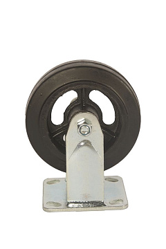 Колесо большегрузное неповоротное FCd 63 150 мм обрезиненное (F) Колесо большегрузное неповоротное FCd 63 150 мм обрезиненное (F)