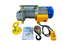 Лебедка электрическая 300/600кг 60/30м с канатом 380В 24м/мин алюминиевый корпус TOR KCD (TSA) Лебедка электрическая 300/600кг 60/30м с канатом 380В 24м/мин алюминиевый корпус TOR KCD (TSA)