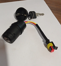 15/12 Замок зажигания в сборе для штабелёра WS/IWS/WPT (Key switch assy.) 15/12 Замок зажигания в сборе для штабелёра WS/IWS/WPT (Key switch assy.)