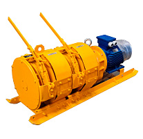 Лебедка скреперная двухбарабанная 17ЛС-2СМА Лебедка скреперная двухбарабанная 17ЛС-2СМА