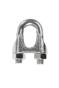 Зажим канатный TOR ф=32 мм DIN 741 (L) Зажим канатный TOR ф=32 мм DIN 741 (L)