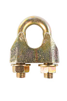 Зажим канатный TOR ф=34 мм DIN 1142 (Q) Зажим канатный TOR ф=34 мм DIN 1142 (Q)