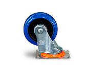 Колесо поворотное резина SRCL 42 100 мм (N) Колесо поворотное резина SRCL 42 100 мм (N)