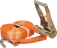 Ремень стяжной TOR 2,5/5,0 т 5,0 м 50 мм (механизм с алюминиевой ручкой) Ремень стяжной TOR 2,5/5,0 т 5,0 м 50 мм (механизм с алюминиевой ручкой)