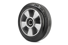 Колесо резиновое 200х50 мм с подшипником для тележек гидравлических BF/WB/RHP/BFS