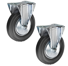 Колесо неповоротное резина FC 85 250 мм (N) Колесо неповоротное резина FC 85 250 мм (N)