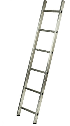 Лестница приставная алюминиевая 1*6 Лестница приставная алюминиевая 1*6