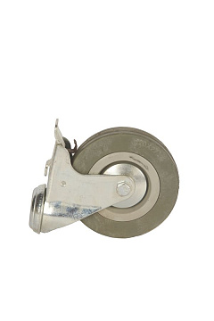 Колесо аппаратное поворотное SChgb 55 120 мм под болт с тормозом (F) Колесо аппаратное поворотное SChgb 55 120 мм под болт с тормозом (F)