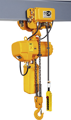 Таль электрическая цепная TOR ТЭЦП (HHBD7.5-03T) 7,5 т 24 м 380В Таль электрическая цепная TOR ТЭЦП (HHBD7.5-03T) 7,5 т 24 м 380В