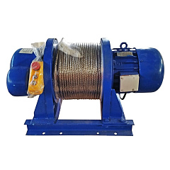 Лебедка электрическая 5000кг 100м с канатом 380В TOR KDJ PRO Лебедка электрическая 5000кг 100м с канатом 380В TOR KDJ PRO