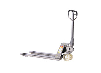 Тележка гидравлическая из нержавеющей стали 2500 кг 800 мм нейлоновые колеса TOR WH-25S Тележка гидравлическая из нержавеющей стали 2500 кг 800 мм нейлоновые колеса TOR WH-25S