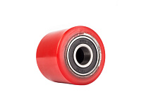 Колесо полиуретан 80х60 мм с подшипником для тележек гидравлических Колесо полиуретан 80х60 мм с подшипником для тележек гидравлических