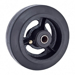 Колесо большегрузное D 63 160 мм резина на ось (N) Колесо большегрузное D 63 160 мм резина на ось (N)