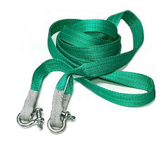 Буксир текстильный ленточный TOR БТЛ 7,0 т 6,0 м (скоба-скоба) Буксир текстильный ленточный TOR БТЛ 7,0 т 6,0 м (скоба-скоба)