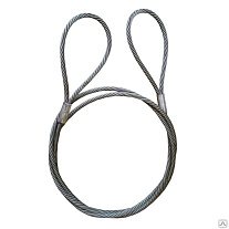 Буксир канатный TOR БТК 20,0 т 8,0 м опрессовка (петля-петля) канат 22,5 мм Буксир канатный TOR БТК 20,0 т 8,0 м опрессовка (петля-петля) канат 22,5 мм