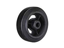 Колесо большегрузное D 46 100 мм резина на ось (N) Колесо большегрузное D 46 100 мм резина на ось (N)