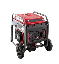 Генератор бензиновый инверторный TOR KM7000i 7,0 кВт 220В 25 л с электростартером и колесами Генератор бензиновый инверторный TOR KM7000i 7,0 кВт 220В 25 л с электростартером и колесами