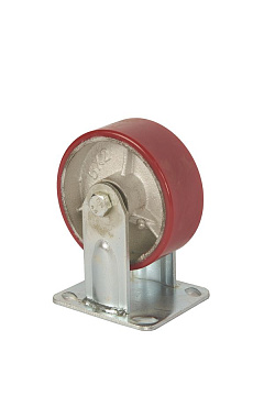 Колесо большегрузное неповоротное FCp 54 125 мм полиуретановое (N) Колесо большегрузное неповоротное FCp 54 125 мм полиуретановое (N)